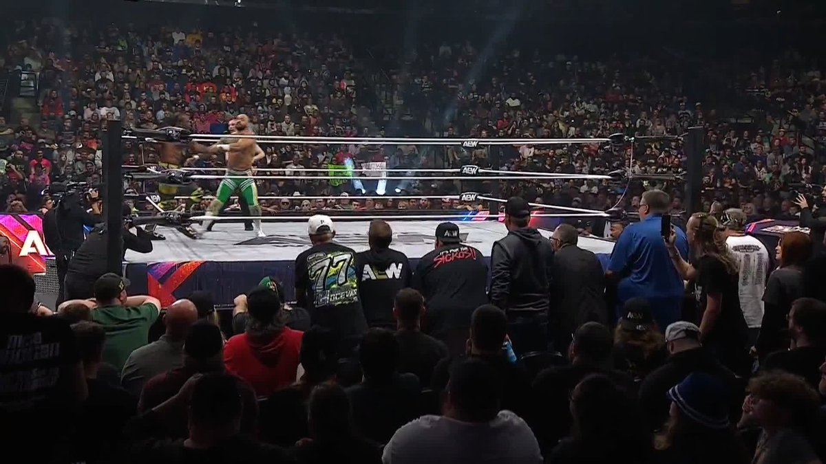 .Austin Creed takes to the air, then CHAOS ENSUES! Watch #AEWDynamite LIVE on TBS &amp; HBO Max
