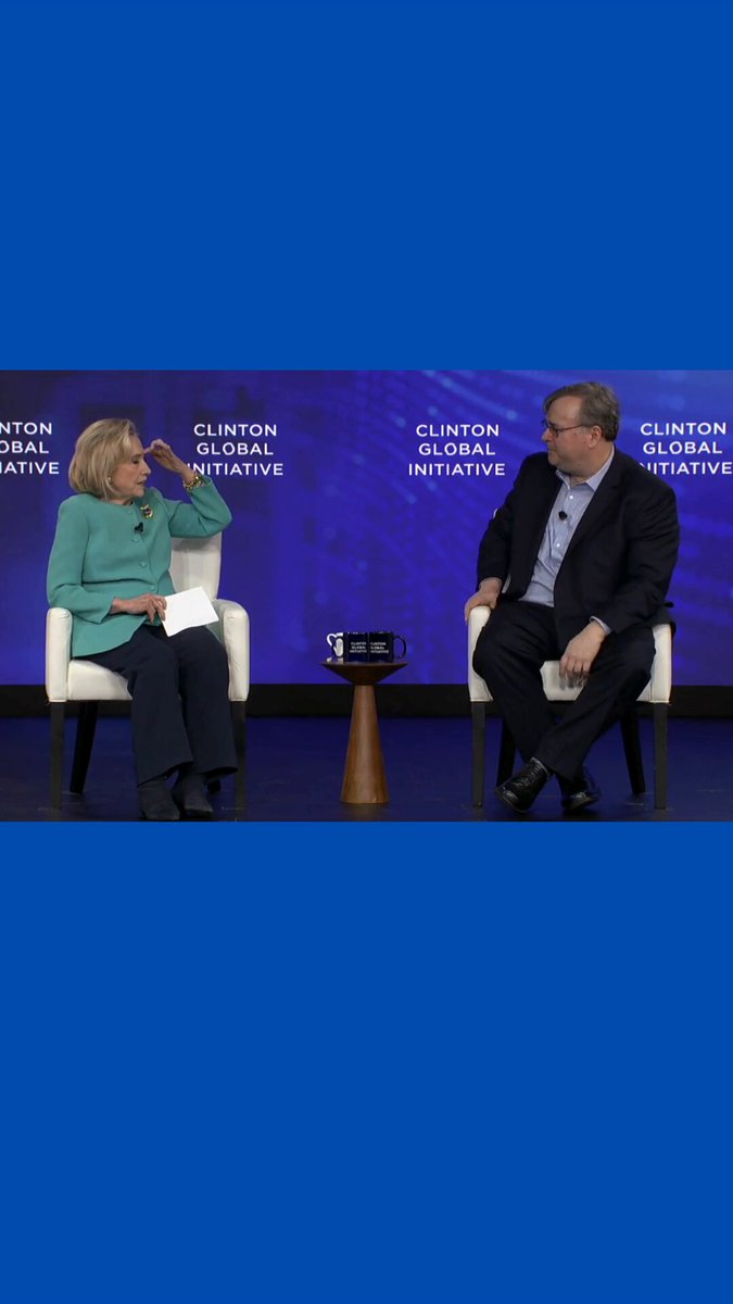 We're used to thinking of open-source models as an unadulterated good. But in the case of AI, they can actually pose additional dangers, as @ReidHoffman and I got into at #CGI2026. I appreciated this nuanced discussion.