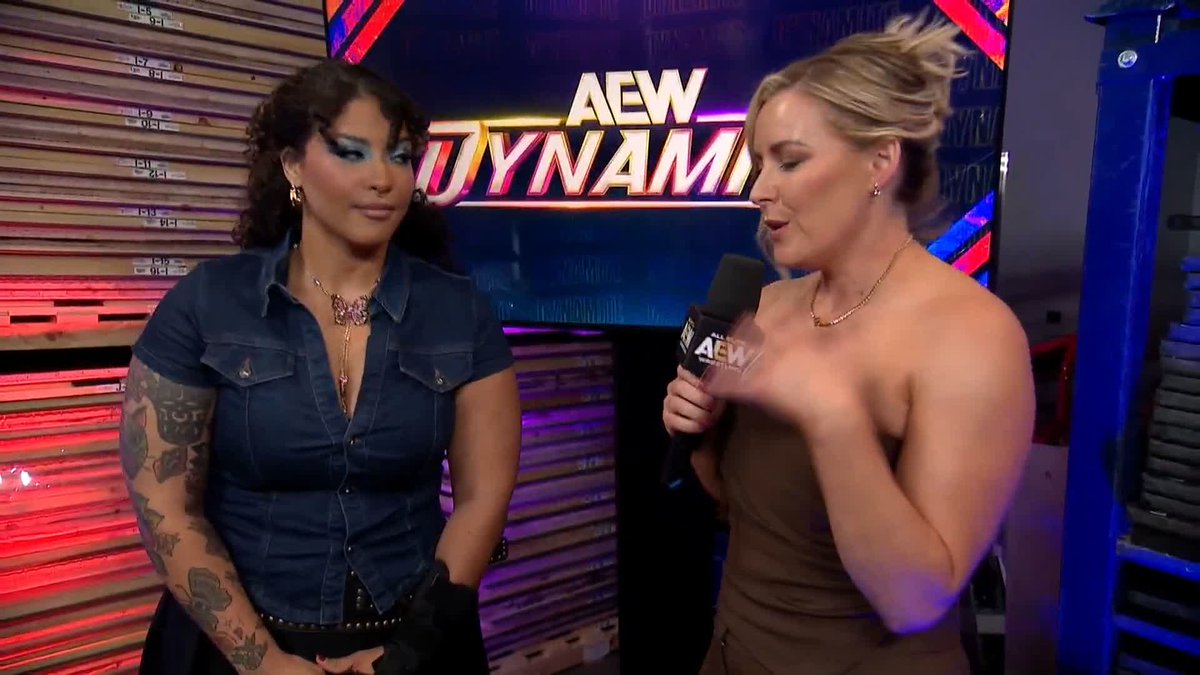 This Saturday at #AEWAllOut, Willow Nightingale is not scared of the talk from Thekla テクラ! The #AEW Women’s World Title is on the line, and Willow is ready to fight! Watch #AEWDynamite LIVE on TBS + HBO Max