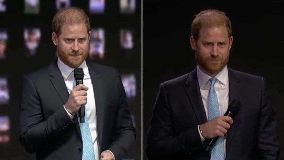 During an appearance at the Clinton Global Initiative event in New York City on Sept. 24, Prince Harry saw his speech unexpectedly cut short after what appeared to be a teleprompter malfunction.