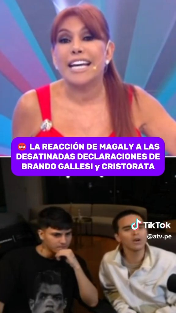 Magaly Medina destruye a Cristorata y Brando Gallesi por amenazarla con acudir con Jefferson Farfán: “¿Quién se creen este par? Malcriados, desubicados y matones. Hacen bromas con la violación a un menor de edad. Se creen intocables”. #Cristorata #LiceoNaval #MagalyTvLaFirme
