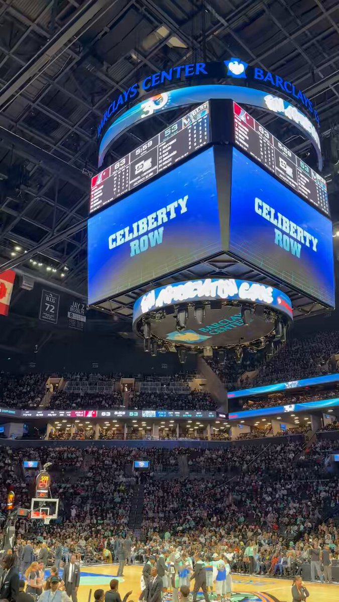 More of Julien Baker and Lucy Dacus at the New York Liberty vs Atlanta Dream game tonight in New York! via drew 🪁