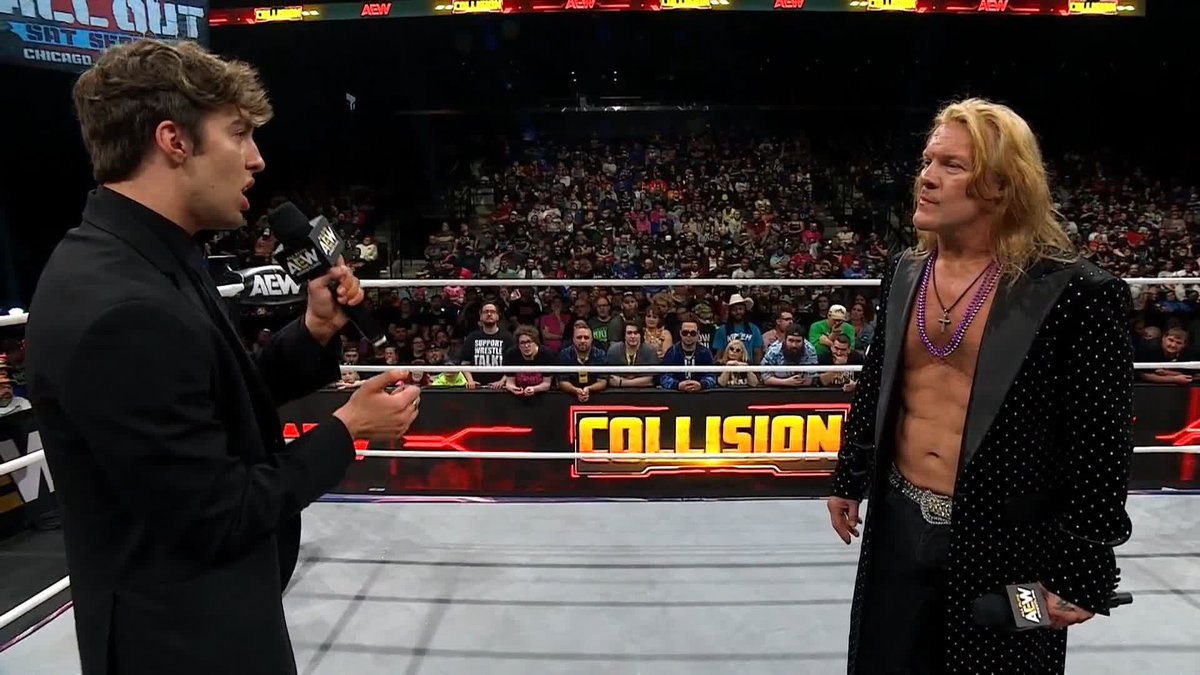 "See you in Paris, kid." Chris Jericho and @TheNickWayne are looking to meet one more time to settle things man-to-man! Watch #AEWCollision LIVE on TBS & HBO Max