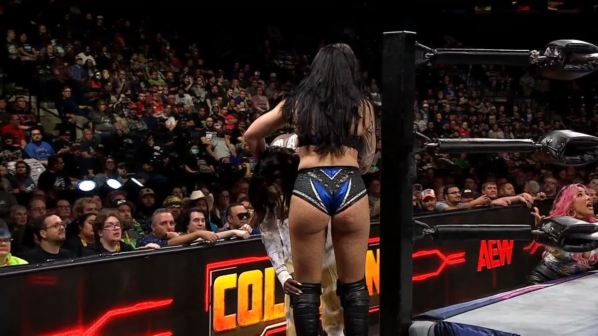 No remorse from Skye Blue! Watch #AEWCollision LIVE on TBS &amp; HBO Max