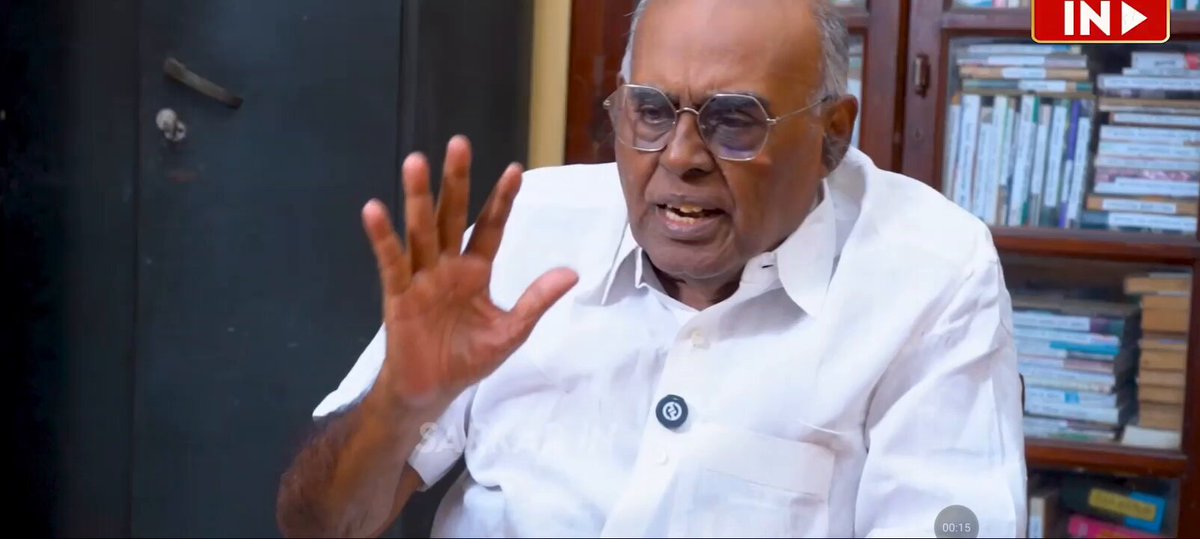விஜய்க்கு பணம் தேவையில்லை அவர் பெண்கள் &amp; குழந்தைகள் பாதுகாப்பு மீது அதிக கவனம் செலுத்தி வருகிறார் 100 கோடி கொடுத்தல் FIR இல்லாமல் போகிற நிலைமை இந்த விஜய் அரசுக்கு இல்லை அவருக்கு பணம் தேவையில்லை யாரும் செய்யாத ஒன்றை விஜய் சாதித்து விட்டார் - பழ கருப்பையா