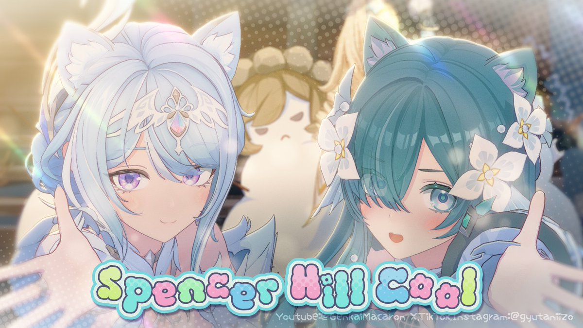 ꙳⋆✡︎📢 動画up .ᐟ.ᐟ💖 ★━━━━－－－－ 【The Korolevskiy Theater Ver.】🐚ヴォジャニーツァ オデット🩰／Spencer Hill Cool【原神/MMD/GenshinImpact】 ★━－－－－ 雪だるま作りましょ⊂( ˶ᐢᗜᐢ˶)⊃☃🩵𓇼 𓈒 #原神 #genshinimpact