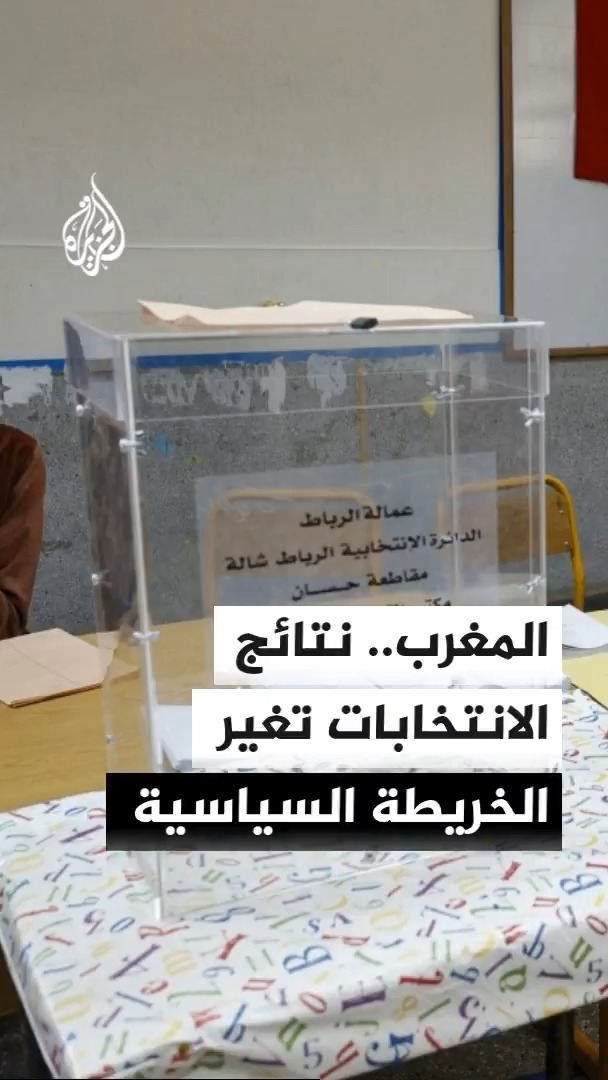 الداخلية المغربية: حزب الأصالة والمعاصرة حصل على 97 مقعدا والتجمع الوطني للأحرار 66 والاستقلال 65 والعدالة والتنمية 54 #الأخبار