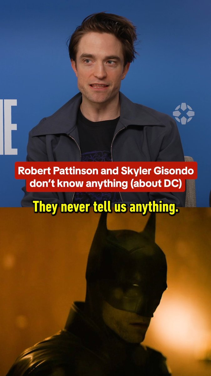 Robert Pattinson and Skyler Gisondo on DC Studios’ (Via IGN