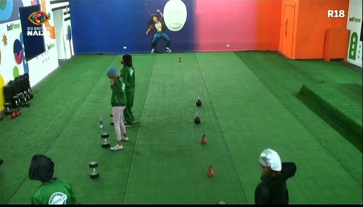 Nothing will stop Bluethopia from getting that MIP😂 #BBNaija