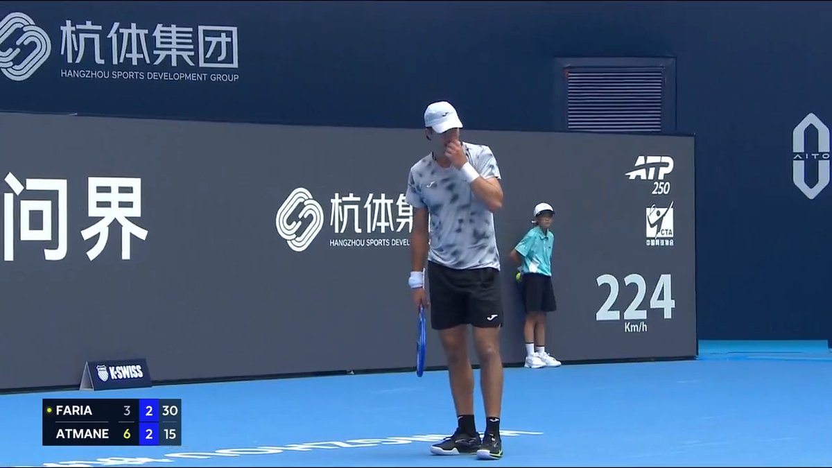 Atmane absolutely SENDS it ❤️🔥 Hangzhou Open | #HangzhouoPEN
