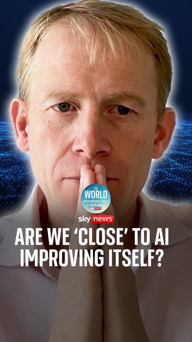Is AI close to improving itself? Ex-NASA scientist Will Marshall warns the process, known as recursive self-improvement, could create an “intelligence explosion”. Hear his full chat with Richard Engel on The World podcast 🎧