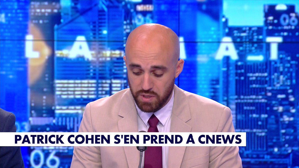 L'édito de Laurent Tessier : «Patrick Cohen s'en prend à CNEWS», dans #HDPros