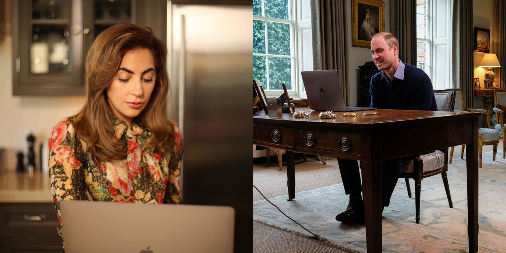 'Thanks to Prince William & Heads Together for inviting me to join this important conversation around mental health awareness' -- Lady Gaga wrote this and posted this video. Great conversation with Wills and GaGa #PrinceWilliam
