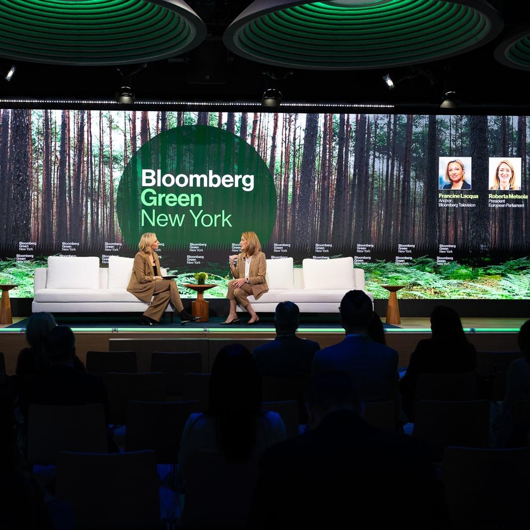 The European model - an ambitious climate agenda and a growing, competitive economy - works. With Francine Lacqua at Bloomberg Live in New York, making the case for a Europe that is bold in its commitments, firm in delivery and realistic in approach. That is how Europe moves forward.