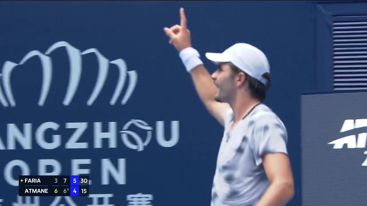 Welcome to the Faria show 🎪 Hangzhou Open | #HangzhouOpen