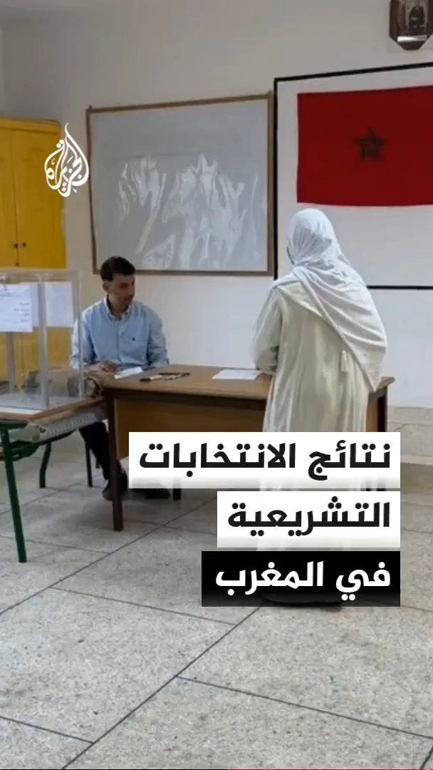 وزارة الداخلية في المغرب تعلن تصدر حزب الأصالة والمعاصرة النتائج الأولية للانتخابات التشريعية بـ97 مقعدا #الأخبار