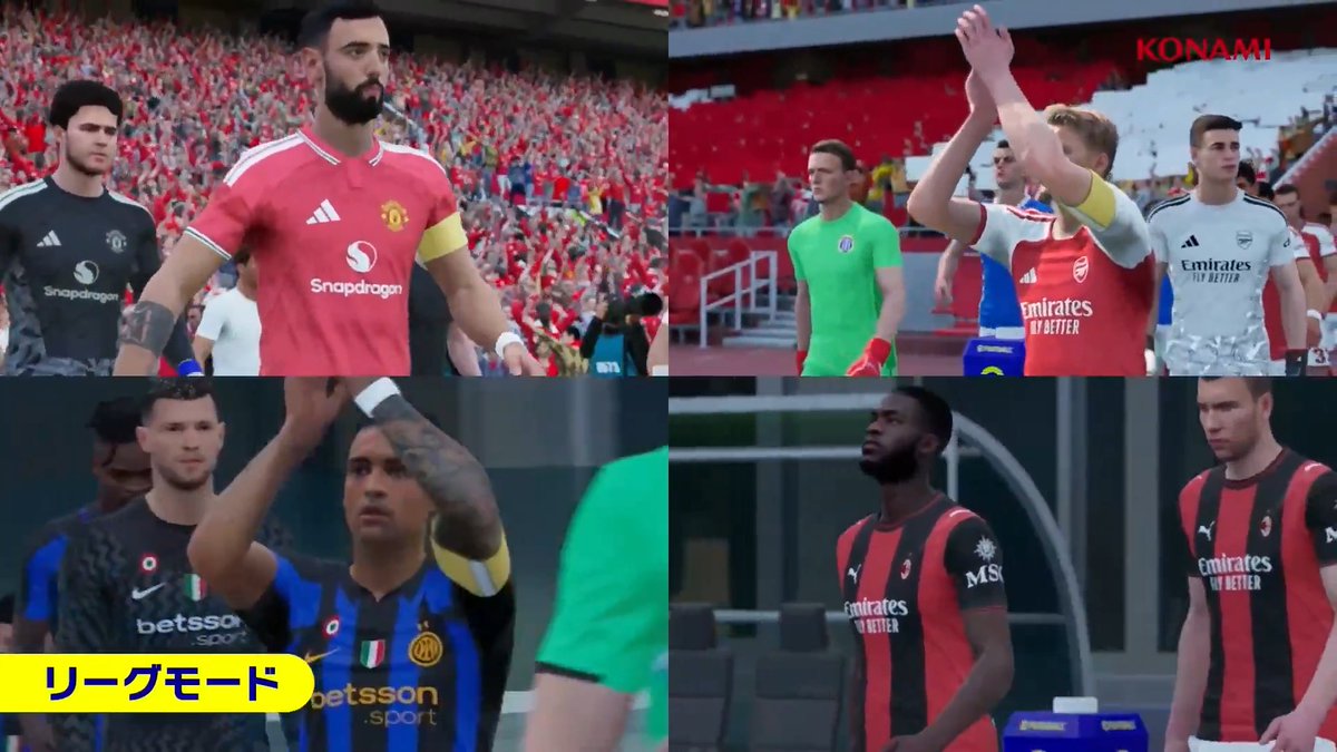 ／ 新モード「リーグ」がeFootball™ Kick-Off!に登場🎉 ＼ 本日9月24日の無料アップデートで、新モード「リーグ」を追加しました！ 世界25リーグを舞台に、お気に入りのクラブでシーズン制覇を目指そう✨ 順位争いや個人成績ランキングなど、本格的なリーグ戦の熱狂を体験しよう！ #キックオフ