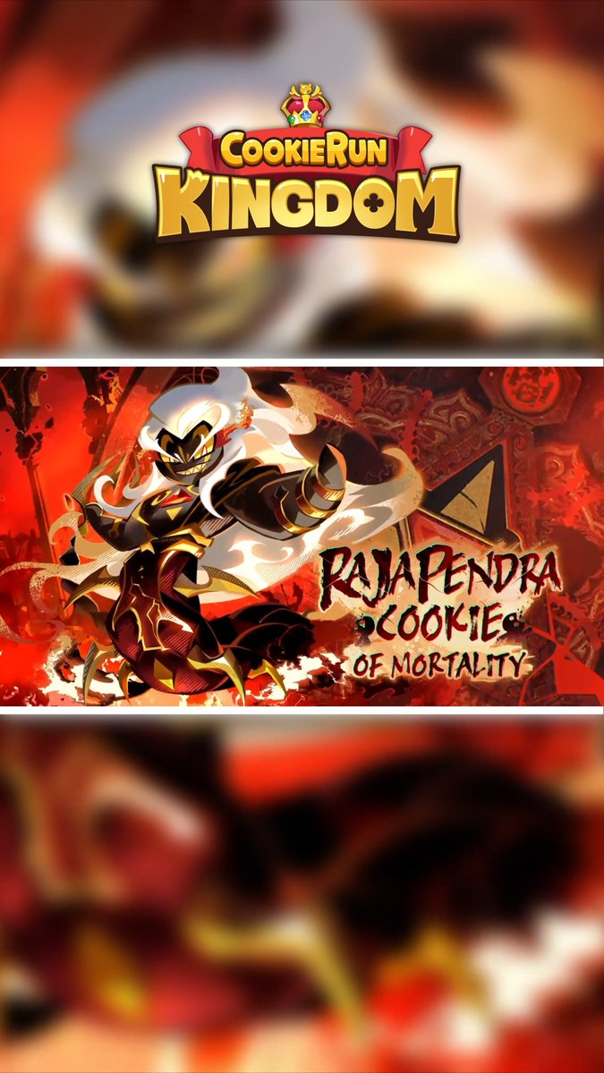 "Only unfaltering Mortality is eternal!" #RajapendraCookie of Mortality has arrived in #CookieRunKingdom! 🔥 #CookieRun