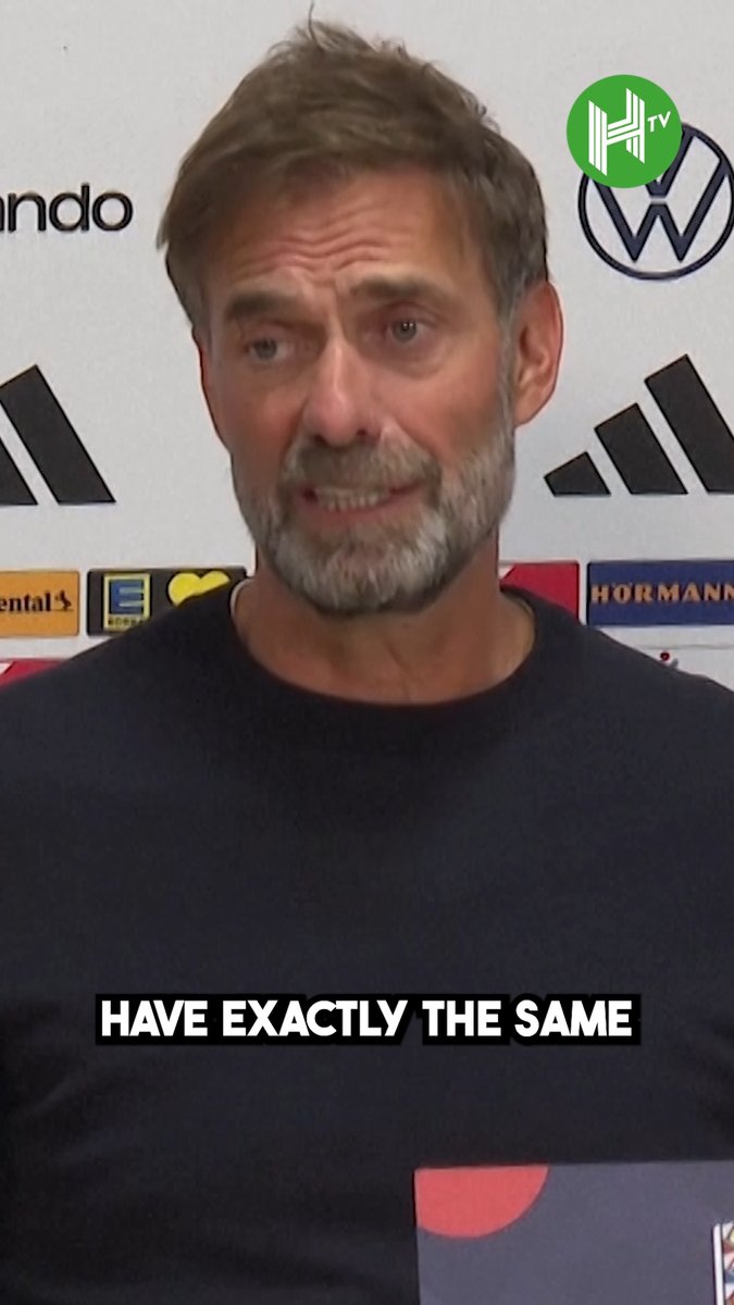 Jurgen Klopp admits that he needs "time" to really develop this Germany side 👀