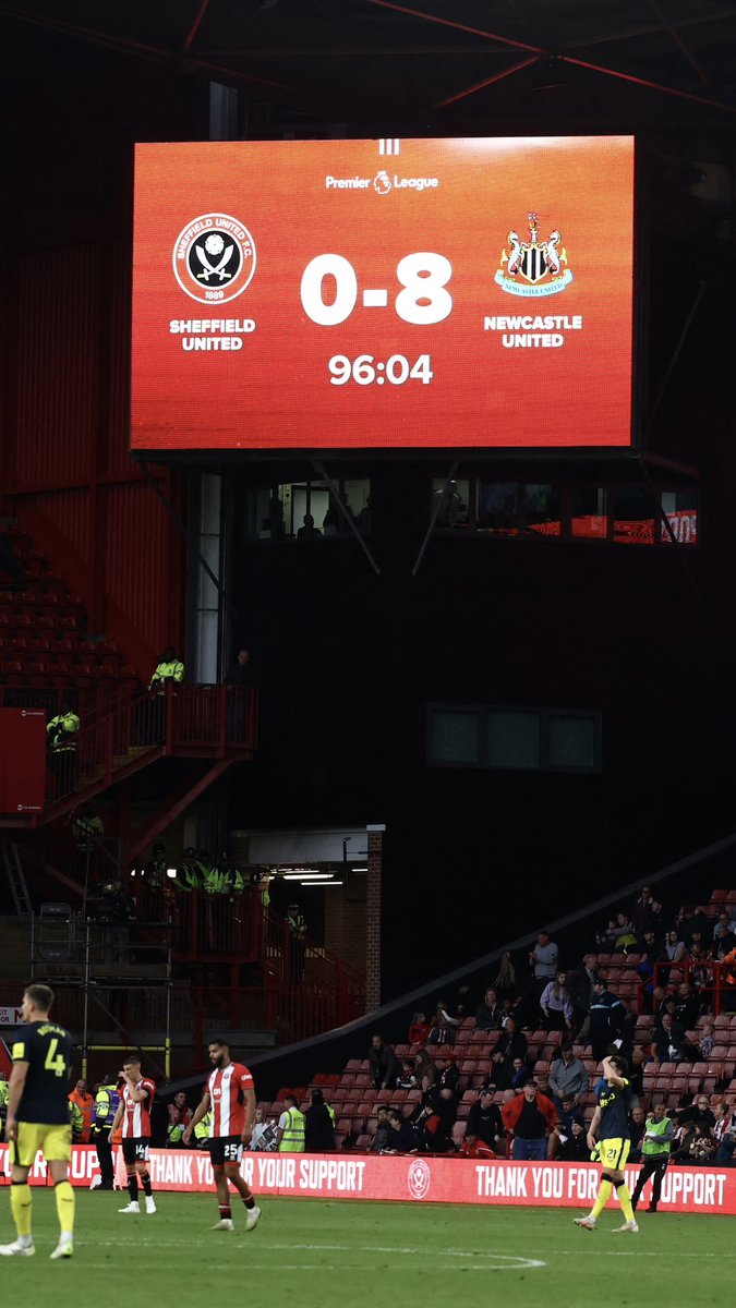 A day to remember 😅 OTD in 2023 we beat Sheffield United 0-8 🤯