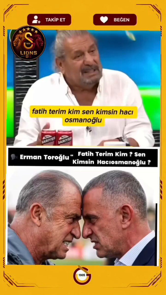 erman toroğlu: "fatih terim kim, sen kimsin ibrahim hacıosmanoğlu?"