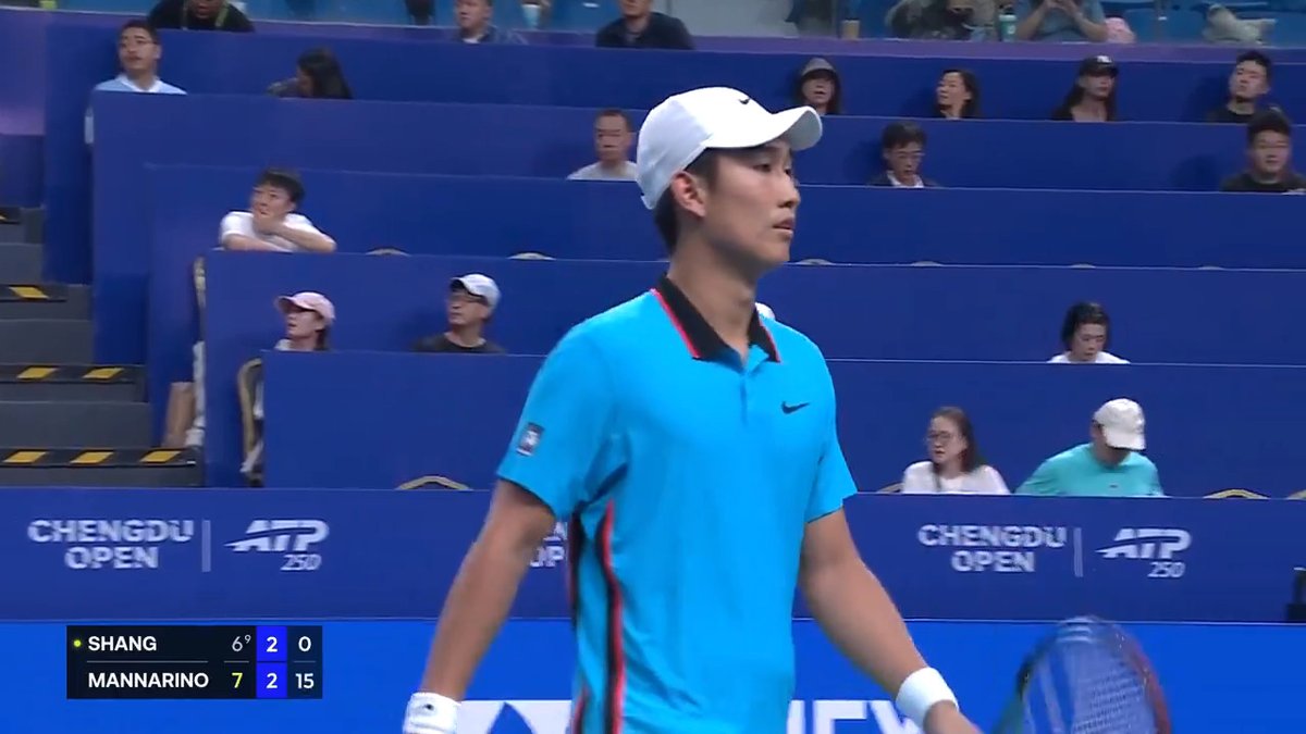 Silky smooth Adrian Mannarino 🪄 Chengdu Open | #ChengduOpen