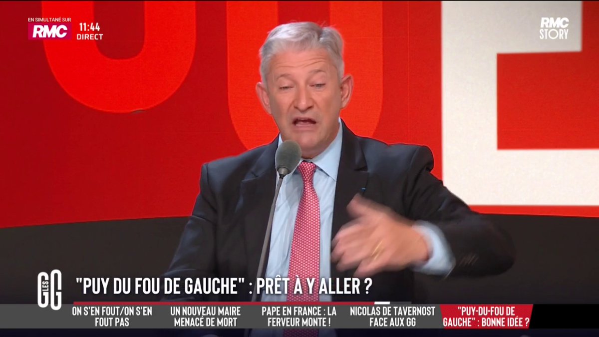 🚨 La Seine-Saint-Denis lance son « Puy-du-Fou de gauche » : "Il va y avoir Bally Bagayoko qui va apparaître dans un décor en 3D avec sa casquette Lacoste." 🗣️ Emmanuel de Villiers : "Le Puy-du-Fou est un parc payant. Personne n'oblige les gens à venir. Le projet, là, est gratuit. C'est facile de faire venir du monde quand c'est de l'argent public." #GGRMC