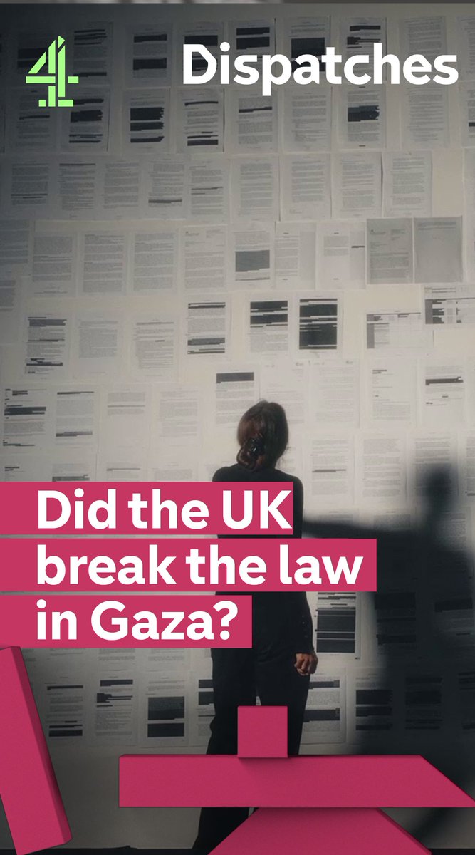 Journalist Ramita Navai follows a paper trail of government records in a new Dispatches investigation, examining the UK’s conduct in Gaza.