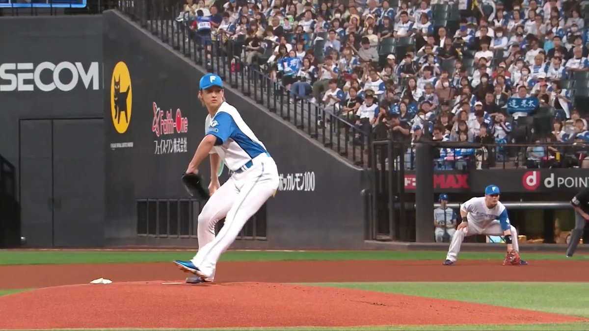 気迫あふれる投球!🔥🔥 北海道日本ハム 達孝太 投手が7.1回130球6安打6奪三振のピッチング!⚾