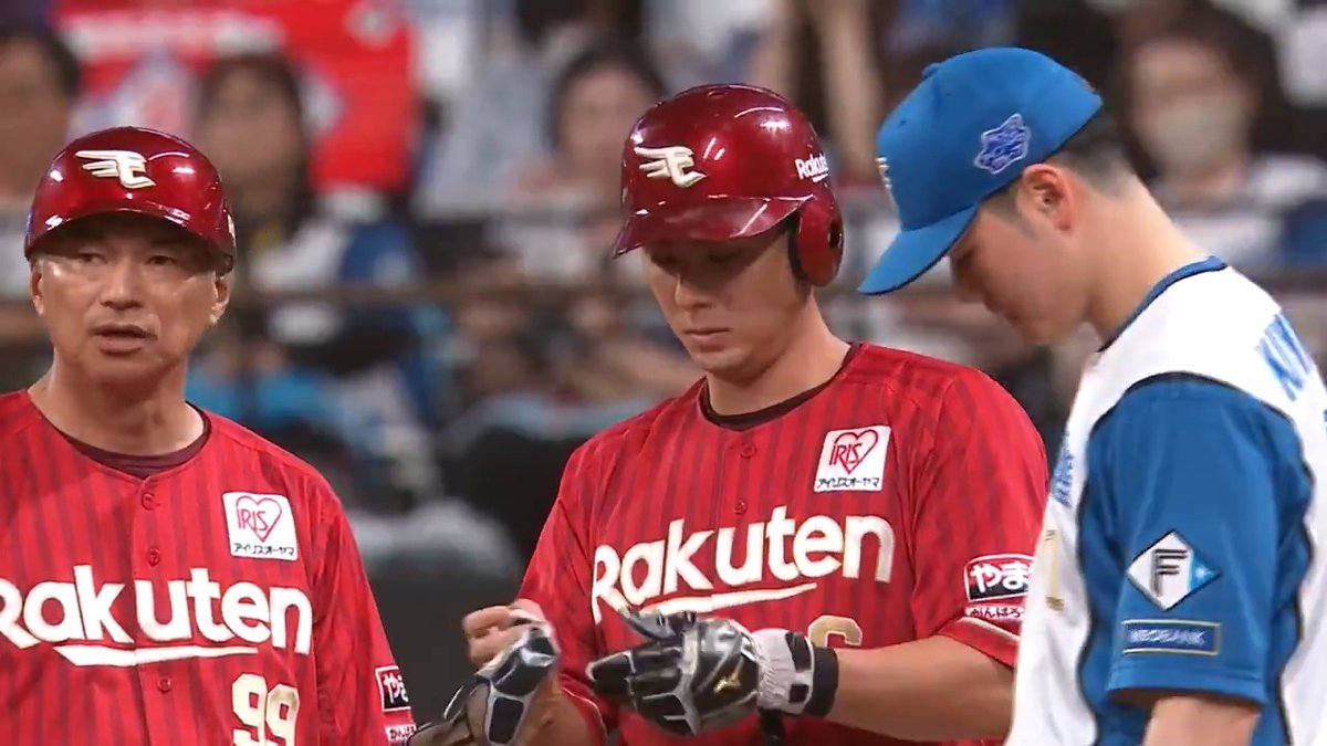 0-0の緊迫した試合がついに動く！🔥🔥 東北楽天 村林一輝 選手のタイムリーヒットで先制に成功！🙌🙌