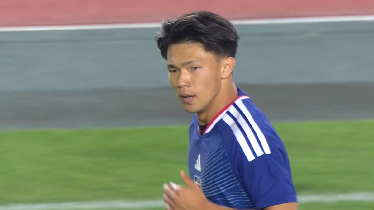 🏆キリンチャレンジカップ2026 🇯🇵#SAMURAIBLUE vs ウルグアイ代表🇺🇾 値千金の日本代表初ゴール👏 途中出場の塩貝健人が落ち着いて決め切った⚽ フジテレビ系列&TVerで只今放送中❗️📺 ▶ #サッカー日本代表
