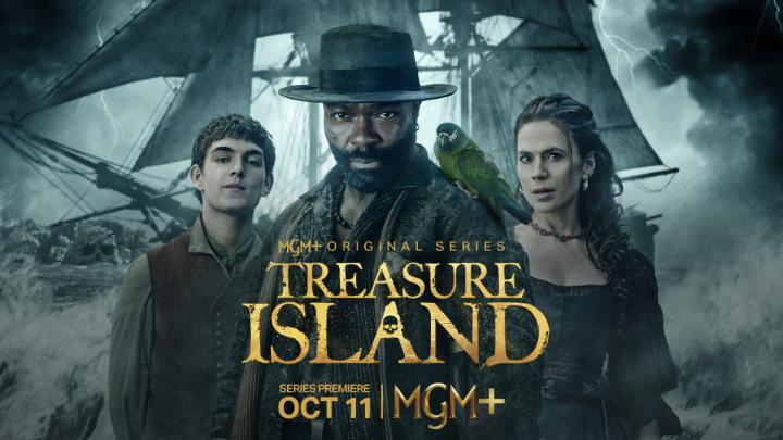 New trailer for ‘TREASURE ISLAND’ has been released. Starring David Oyelowo and Hayley Atwell. Premiering October 11 on MGM+.