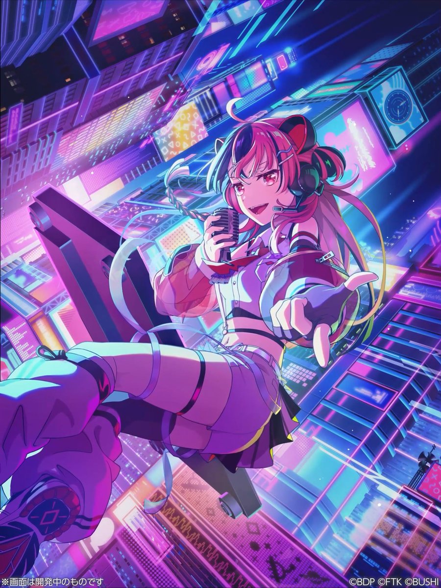 「ワタシが主役のサイバーナイトガチャ」より新登場するSSRメンバー、千石 ユノを紹介🎉 SSRメンバーには、リズムゲーム画面などで表示されるアニメーション演出つき💫 #アワーノーツ #バンドリTVLIVE
