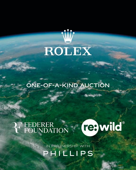 A call for action. A response through watchmaking. Four Cosmograph Daytona watches will be auctioned in partnership with Phillips, with proceeds benefiting the Federer Foundation and Re:wild. London, 28 September. More #RolexFamily #Reachforthecrown