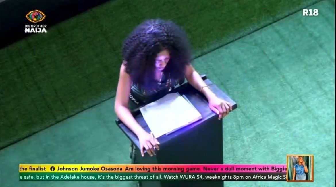 Trust Bluethopia to light up the moment 😂🤣💙 #BBNaija