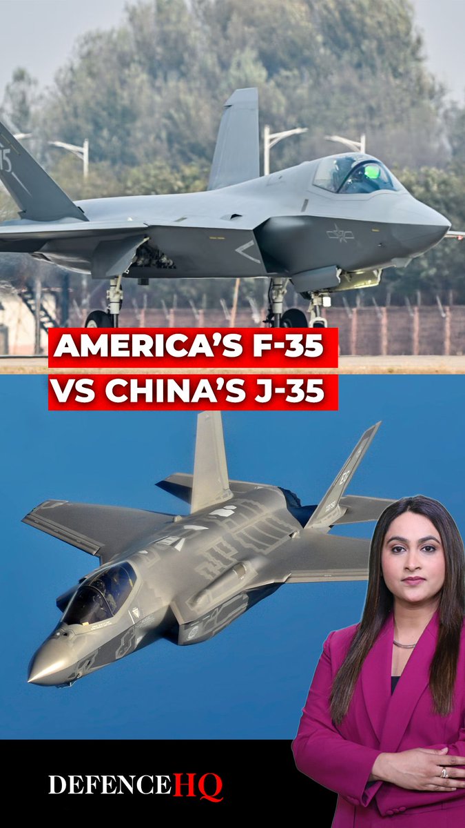 F-35 vs J-35: How America and China’s stealth fighters compare The US F-35 and China’s J-35 represent two fifth-generation stealth fighter programmes. As F-35s prepare to participate in Exercise Tarang Shakti at Jodhpur, here’s a quick look at how the two aircraft differ, from their variants and roles to their development and available information. The F-35 comes in three variants: F-35A, F-35B and F-35C. China’s J-35 family includes the land-based J-35A and a carrier-based variant. The F-35's three-variant structure is documented by the F-35 programme, while public information on the J-35 remains more limited. Divya Kochar