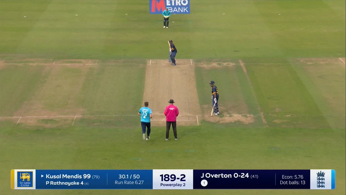From heartbreak to HUNDRED in the space of two balls 😮‍💨 Kusal Mendis hits his seventh ODI century!