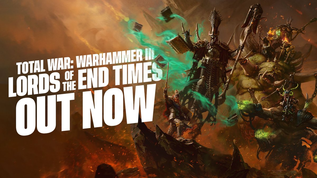 The Lords of the End Times are here and ready to join the ranks. Are you prepared to bring your enemies down with Nagash, Thanquol, Boris Todbringer and the Glottkin? 👉 Get Lords of the End Times now: