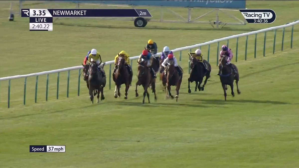 Class act 👏 Gregory makes it two from two this season as the six-year-old runs away with Listed honours in the Jockey Club Rose Bowl Stakes for James Doyle, the Gosdens and Wathnan Racing Newmarket Racecourses