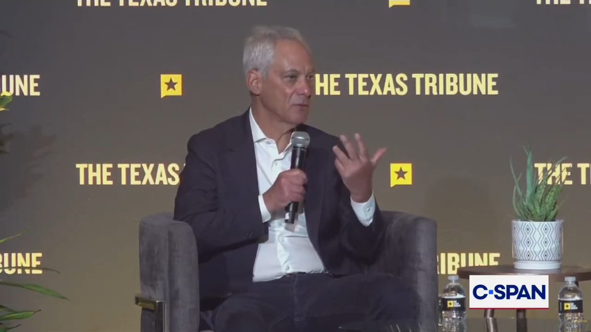 Former Illinois Rep. and U.S. Ambassador Rahm Emanuel (D) on potential Presidential run: "Of course I'm evaluating it...we basically have become complacent with failure in a country built on the ethos and the character that failure is not an option."