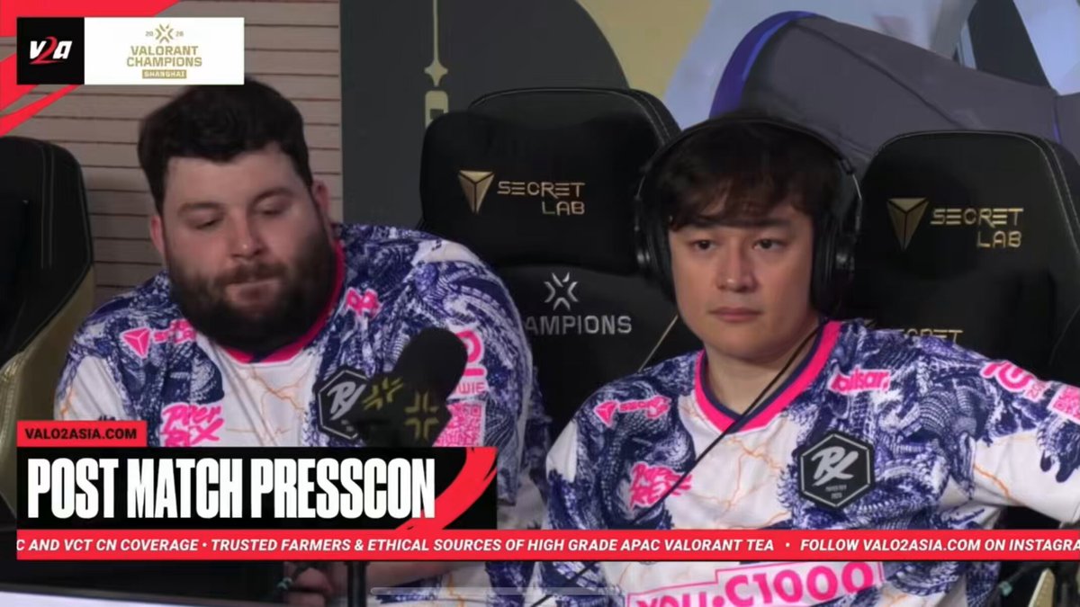 Q: “You received a warning of some kind, what’s your side of the story?” something🇷🇺: “I shot too many bodies. I used everything on the first match, which to me is okay. For me, I feel like the most important match is to win the first one. Especially when it comes to Champs to get that momentum. I did everything I could to build that momentum by shooting bodies and I got a warning from it.” Q: “Was it worth it?” something🇷🇺: “I mean, yes. Everyone was laughing, so definitely yes.”