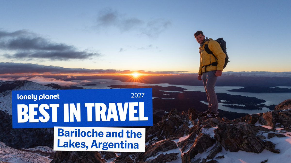 BEST IN TRAVEL: Bariloche and the lakes, Argentina 🇦🇷 You’re in for jaw-dropping sunrises, a touch of adrenaline and plenty of chocolate. “It's hard to think of many places that offer that kind of diversity all in one destination,” local Marko Magister says of the incredible variety of landscapes and activities. “I can spend the morning climbing a mountain and the afternoon kitesurfing on the lake.” Plan your trip with our new app, powered by the expertise in our trusted guidebooks: