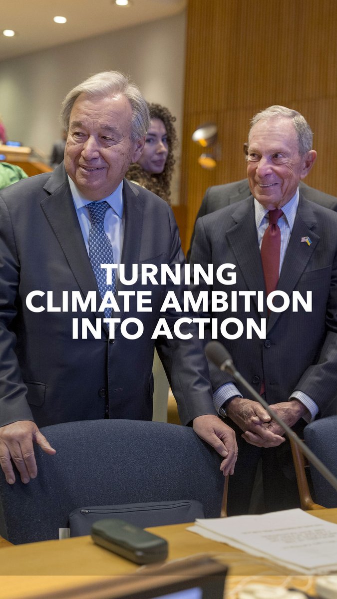 Ten years after the Paris Agreement, the clean energy transition that once seemed out of reach is becoming a reality. I was honored to join United Nations Secretary-General António Guterres’ Climate Summit during #UNGA81 to speak about how governments, businesses, philanthropies, nonprofits, and communities can work together to accelerate progress ahead of COP31 Türkiye.