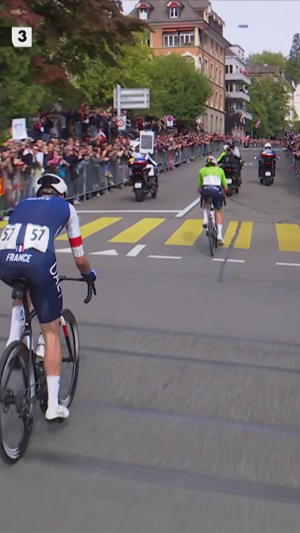 When Tadej Pogacar attacked from 100km out at the Zurich World Championships and took the rainbow jersey for the first time 🌈🤩