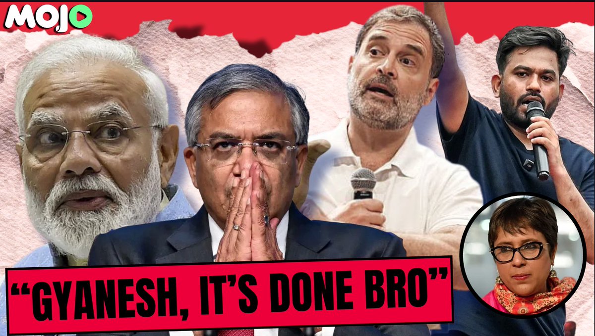 Amid calls for the resignation &amp; prosecution of CEC Gyanesh Kumar, one point of agreement in a heated show- India MUST hear from all 3 Election Commissioners in an open media forum - with @NeerjaChowdhury @Politicalbaaba @_SabaNaqvi @TVMohandaspai -In full