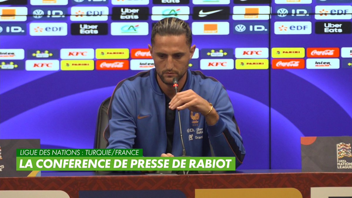 "C'est quelqu'un qui aime garder les choses dans l'intime" 🗣️ Adrien Rabiot s'exprime sur son nouveau sélectionneur, Zinédine Zidane 🇫🇷