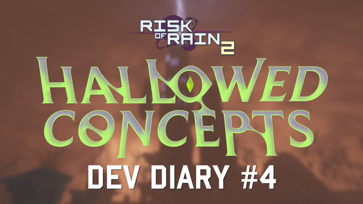A big shield returns. Sacrifices will be marked. Risk of Rain 2's newest Dev Diary breaks down the two new survivors releasing in Hallowed Concepts: + The Enforcer + The Acolyte Wishlist: