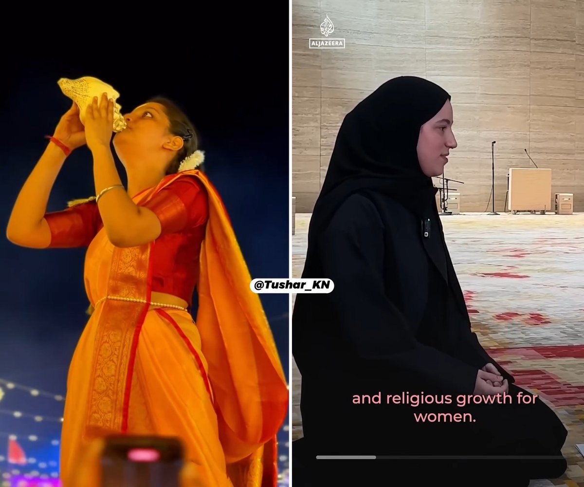 A religion that never considered women worthy of offering prayers at their religious places is considered progressive and feminist But Hinduism, in which women can be both worshipped and worshippers, is considered regressive, oppressive, and backward for women There is some irony in there