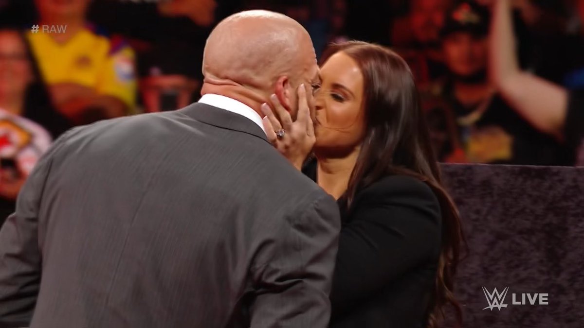 Forever ready to celebrate you on your birthday and everyday. Promise I won’t include the camera guys singing anymore… Happy birthday Stephanie McMahon!❤️