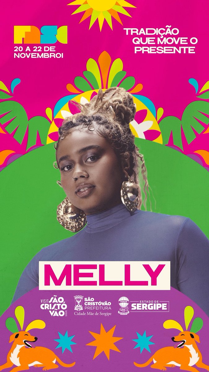 ⊹ ࣪ ˖ MAIS UMA VOZ POTENTE CHEGA AO FASC 2026! ⊹ ࣪ ˖ MELLY está chegando à Cidade Mãe! 💙 Uma das vozes mais potentes da nova música brasileira, a cantora e compositora baiana traz uma sonoridade que mistura R&amp;B, pop e a força da afrobaianidade.